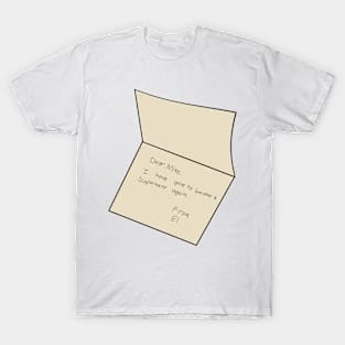 Els letter to mike - stranger things T-Shirt